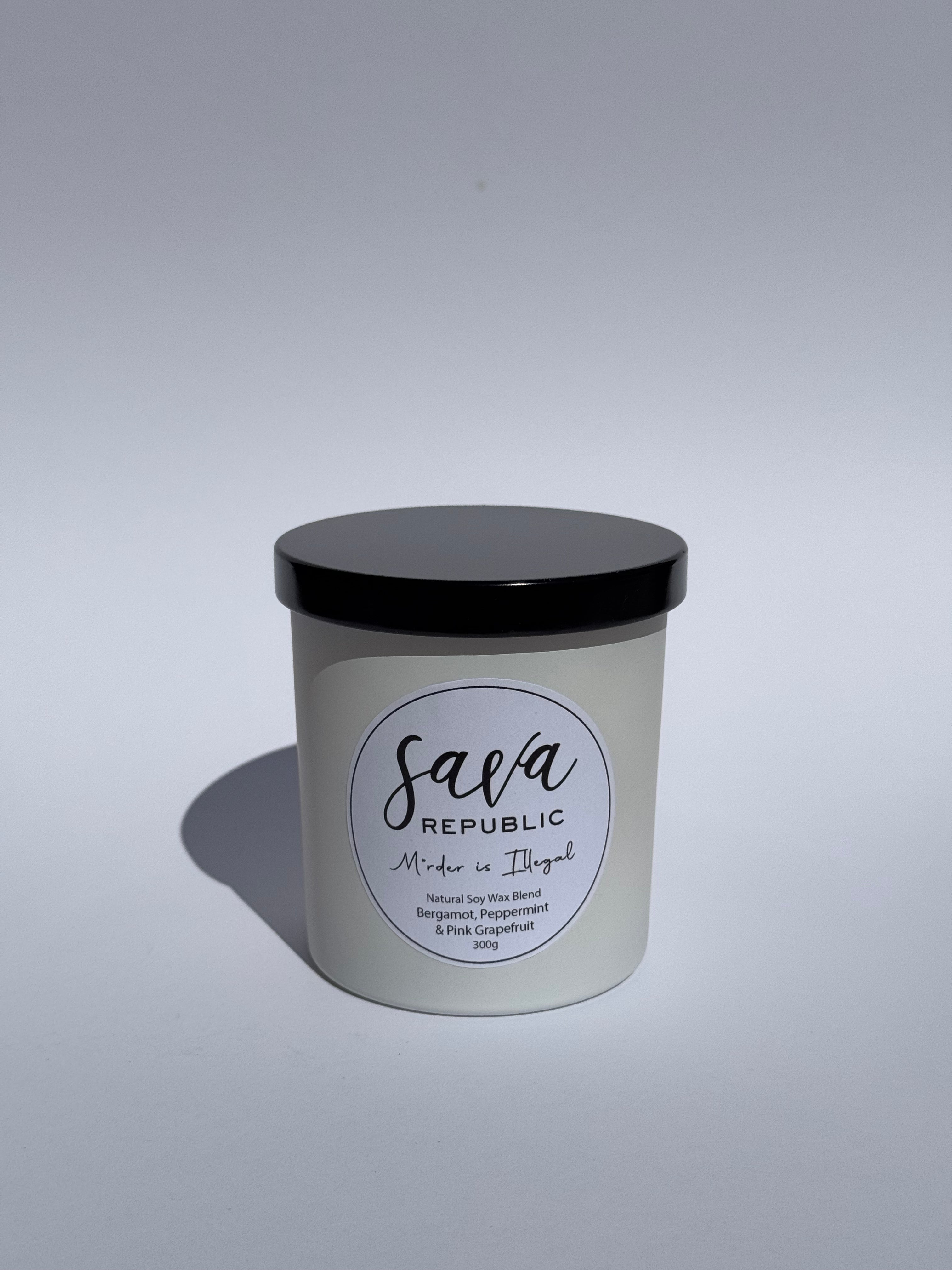 M*rder is Illegal – Soy Wax Candle