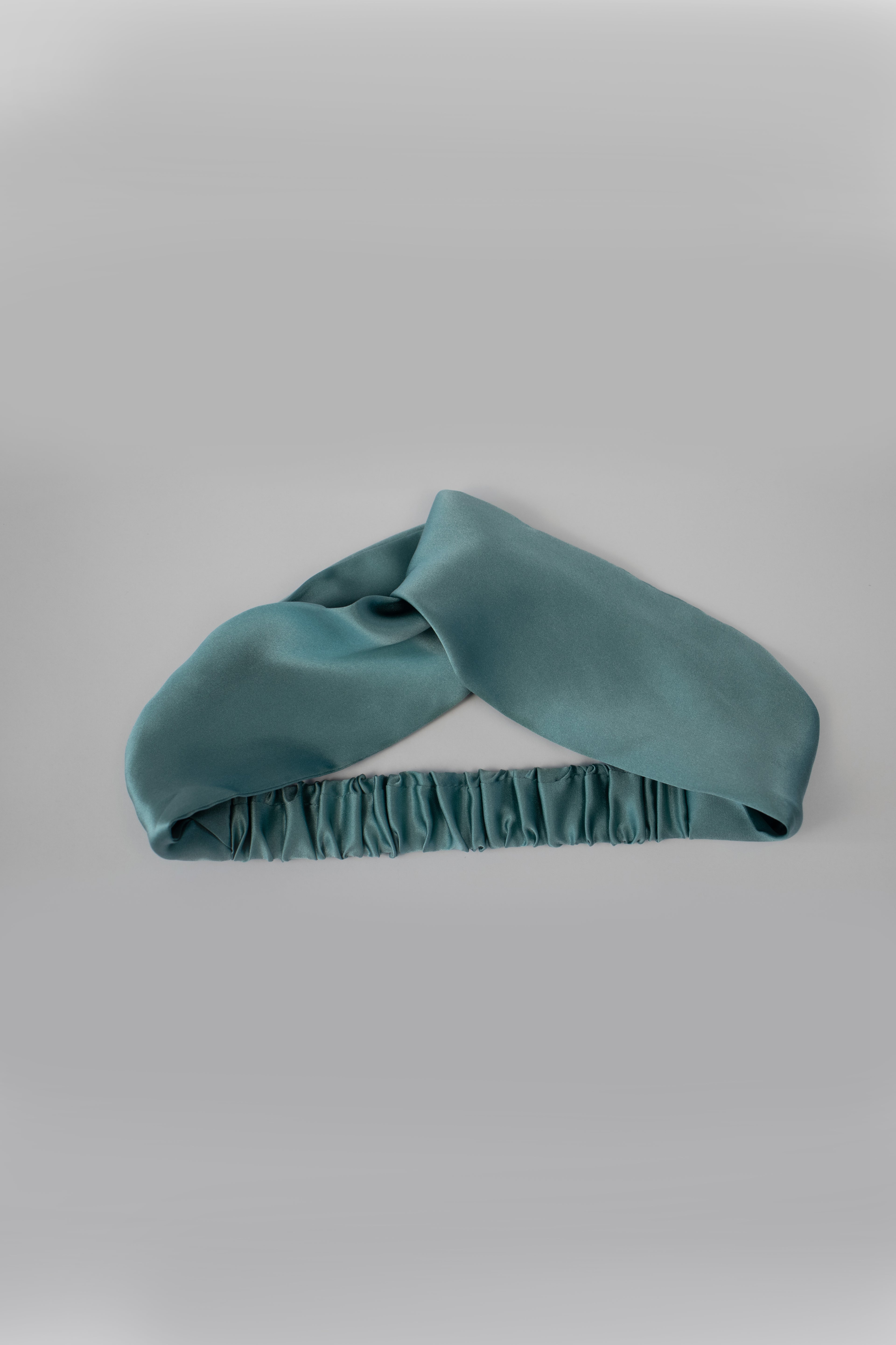 Silk Headband Teal