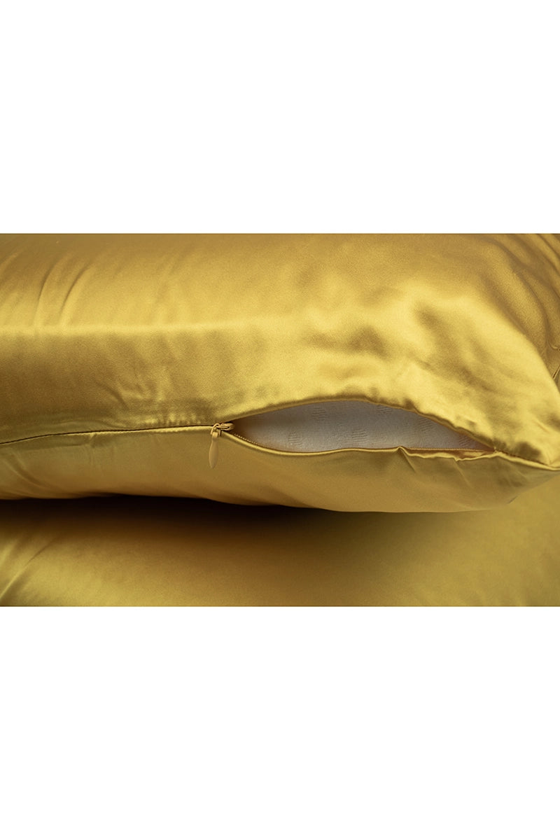 Silk Pillowcase Gold