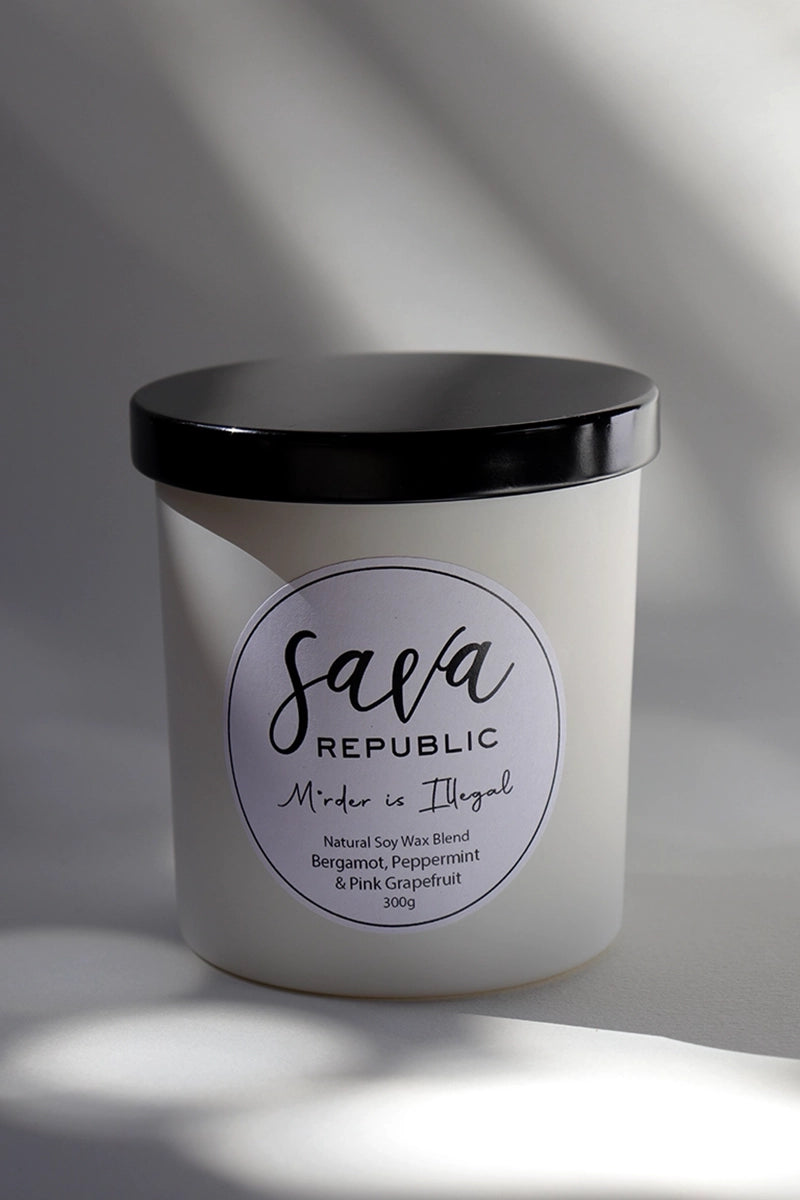 M*rder is Illegal – Soy Wax Candle