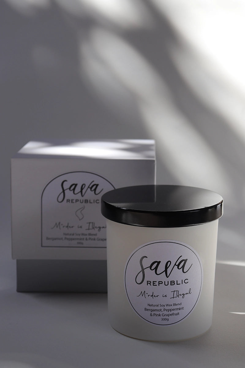 M*rder is Illegal – Soy Wax Candle