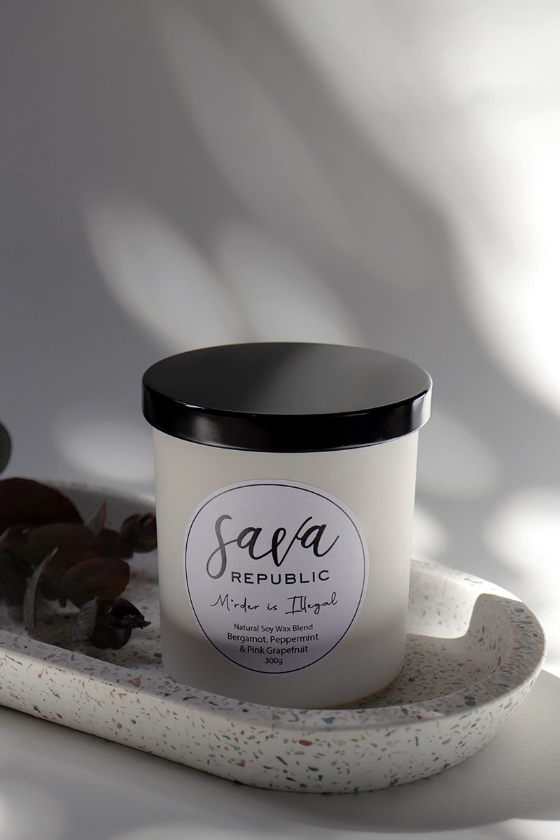 M*rder is Illegal – Soy Wax Candle