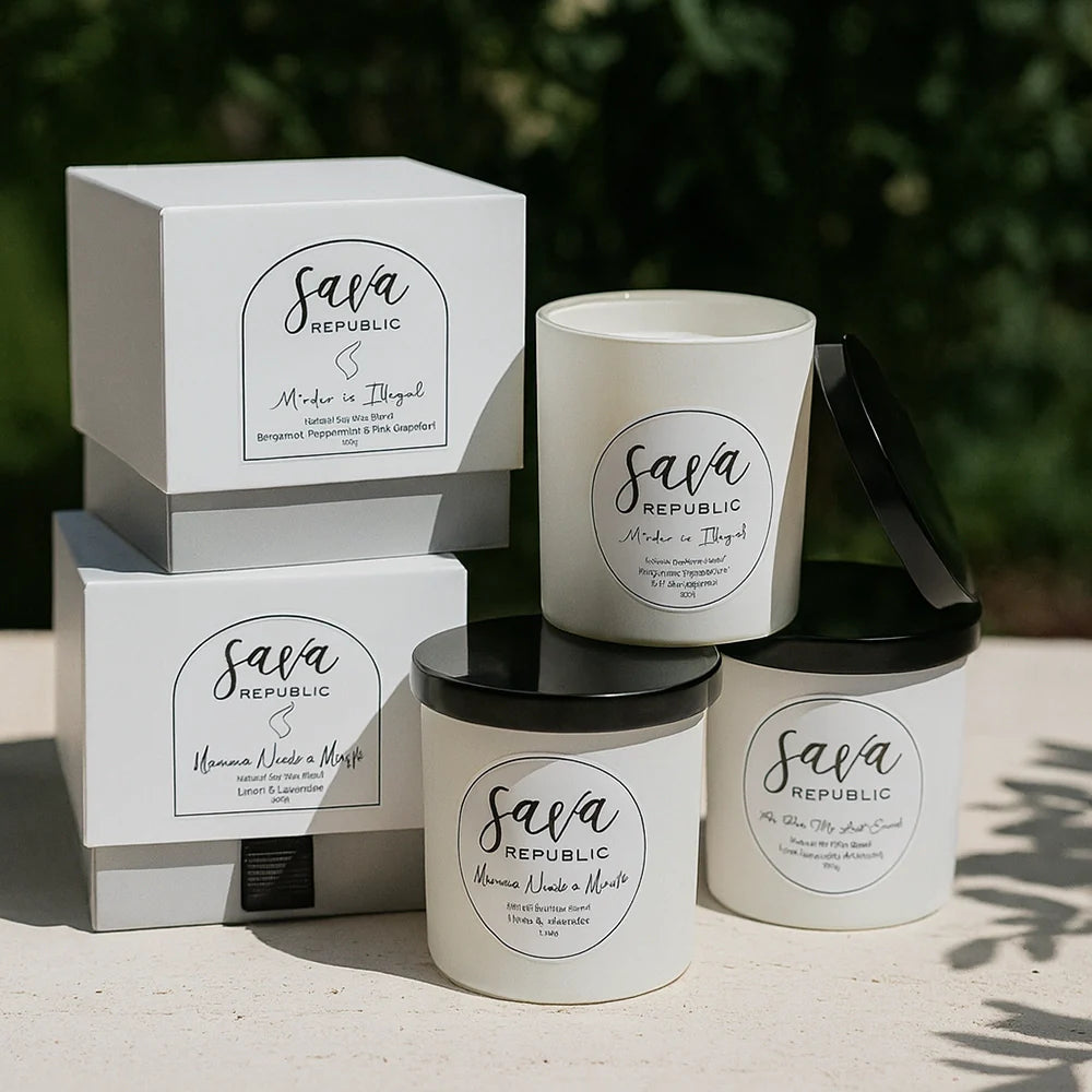 Hand-Poured Soy Candles