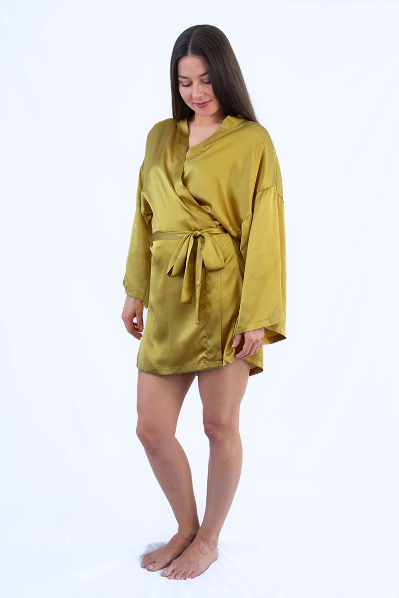 Silk Robe Gold