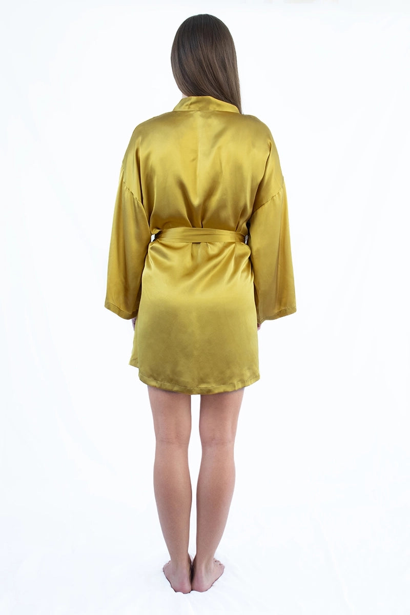 Silk Robe Gold