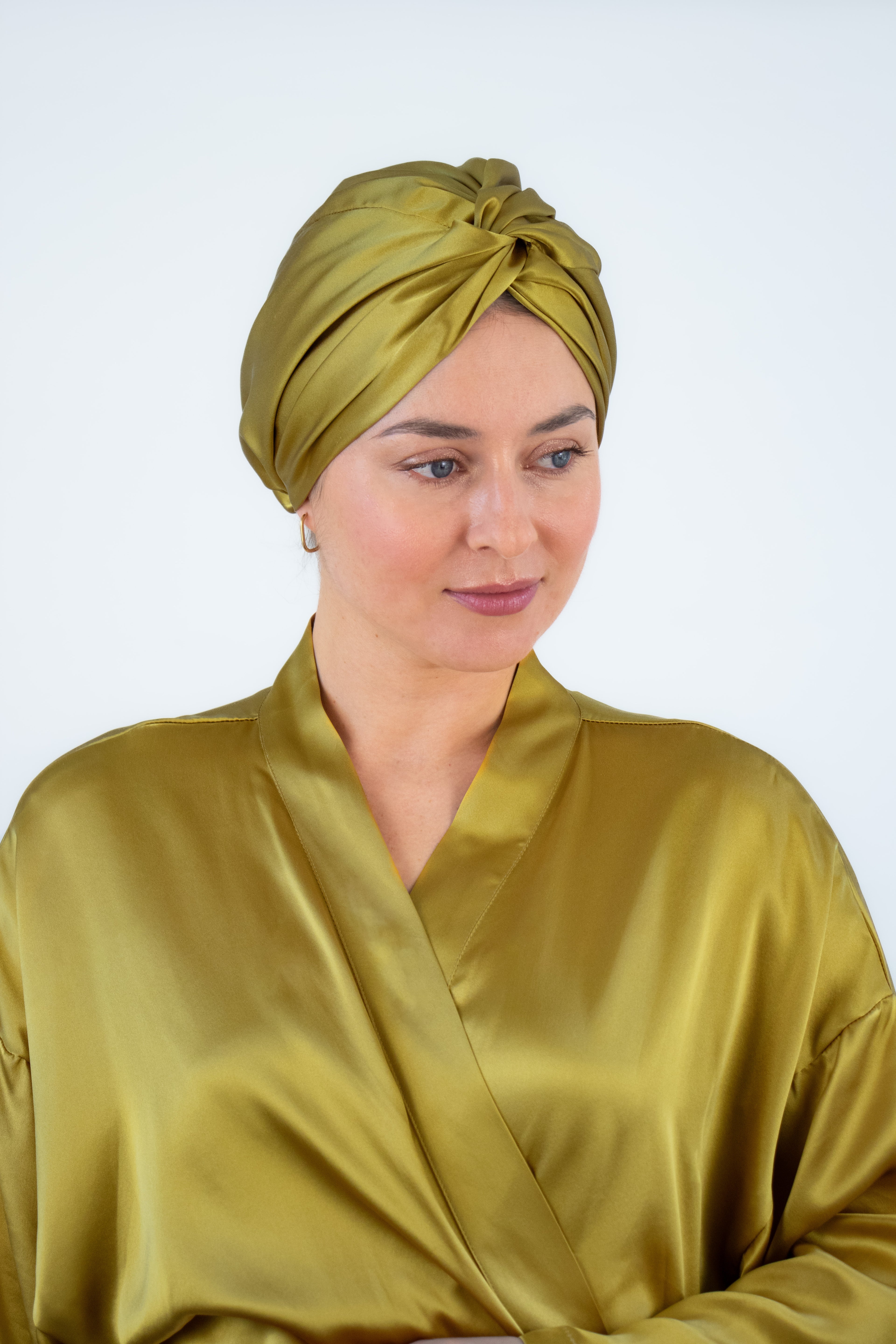 Silk Turban Gold
