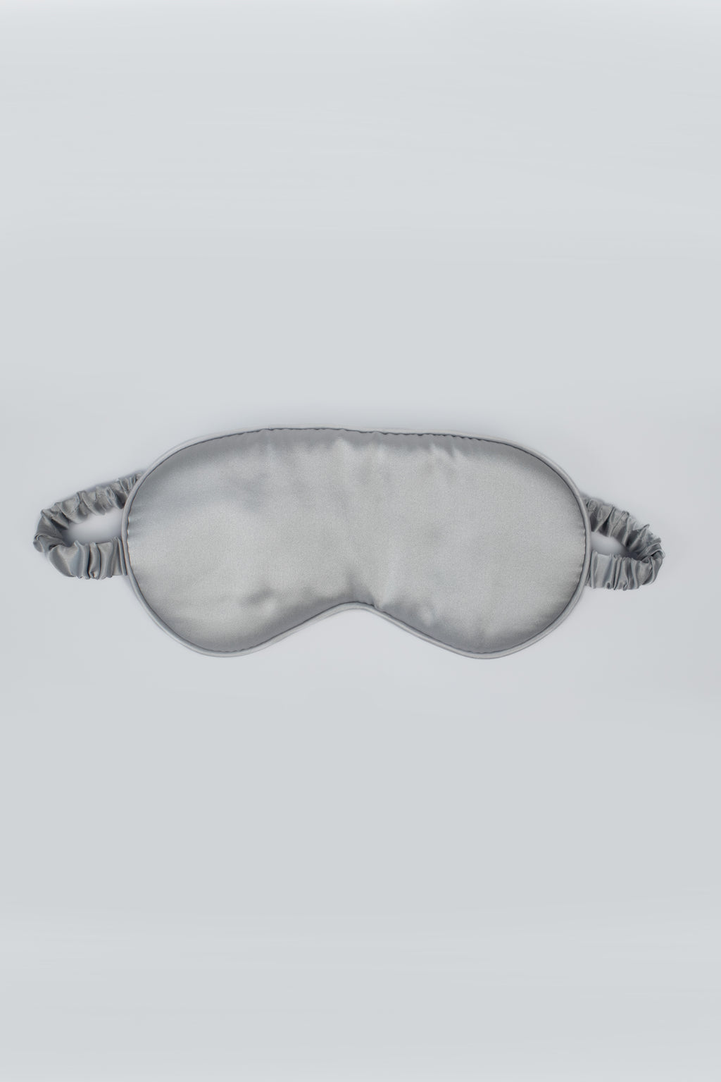 Silk Eye Mask Silver