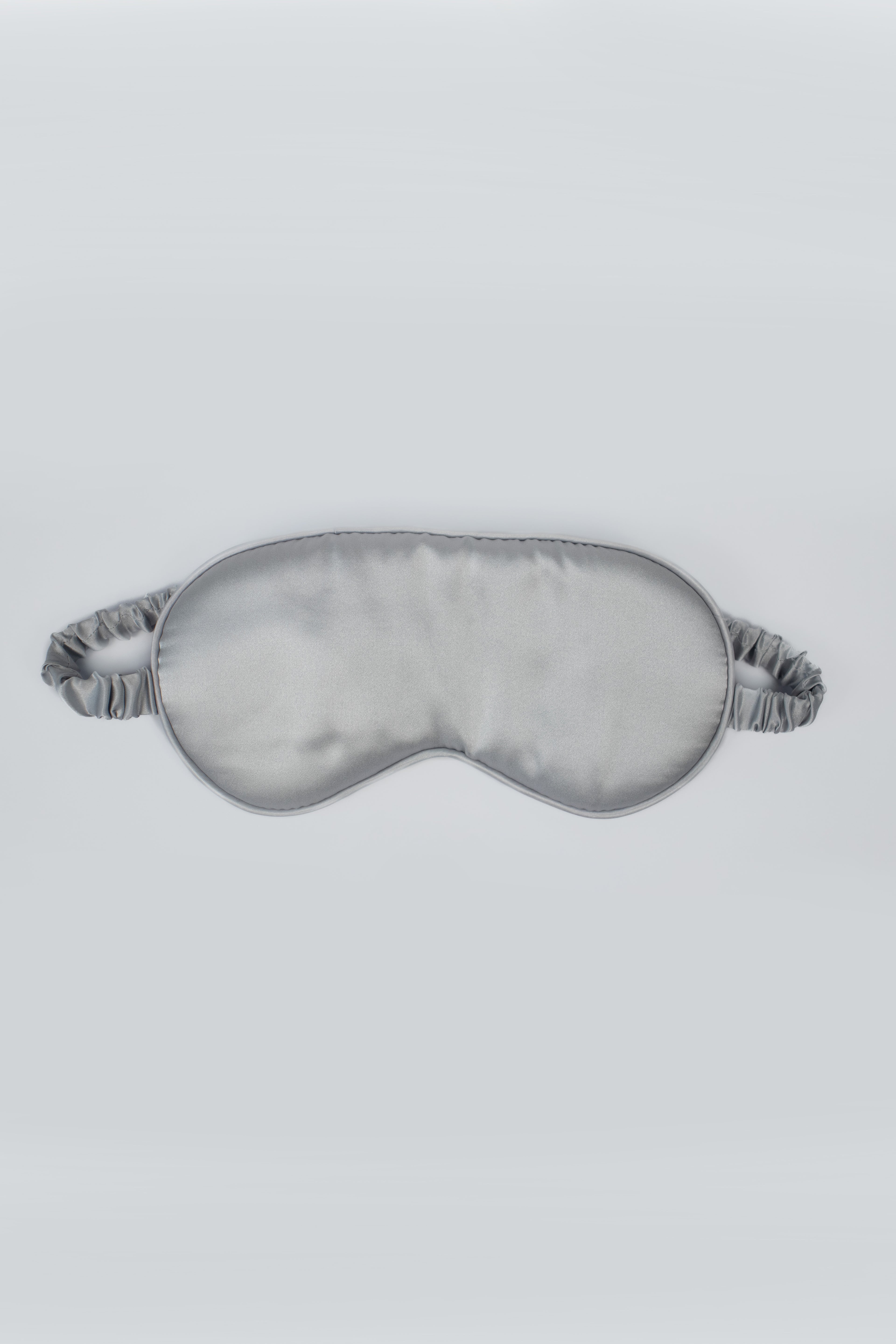 Silk Eye Mask Silver