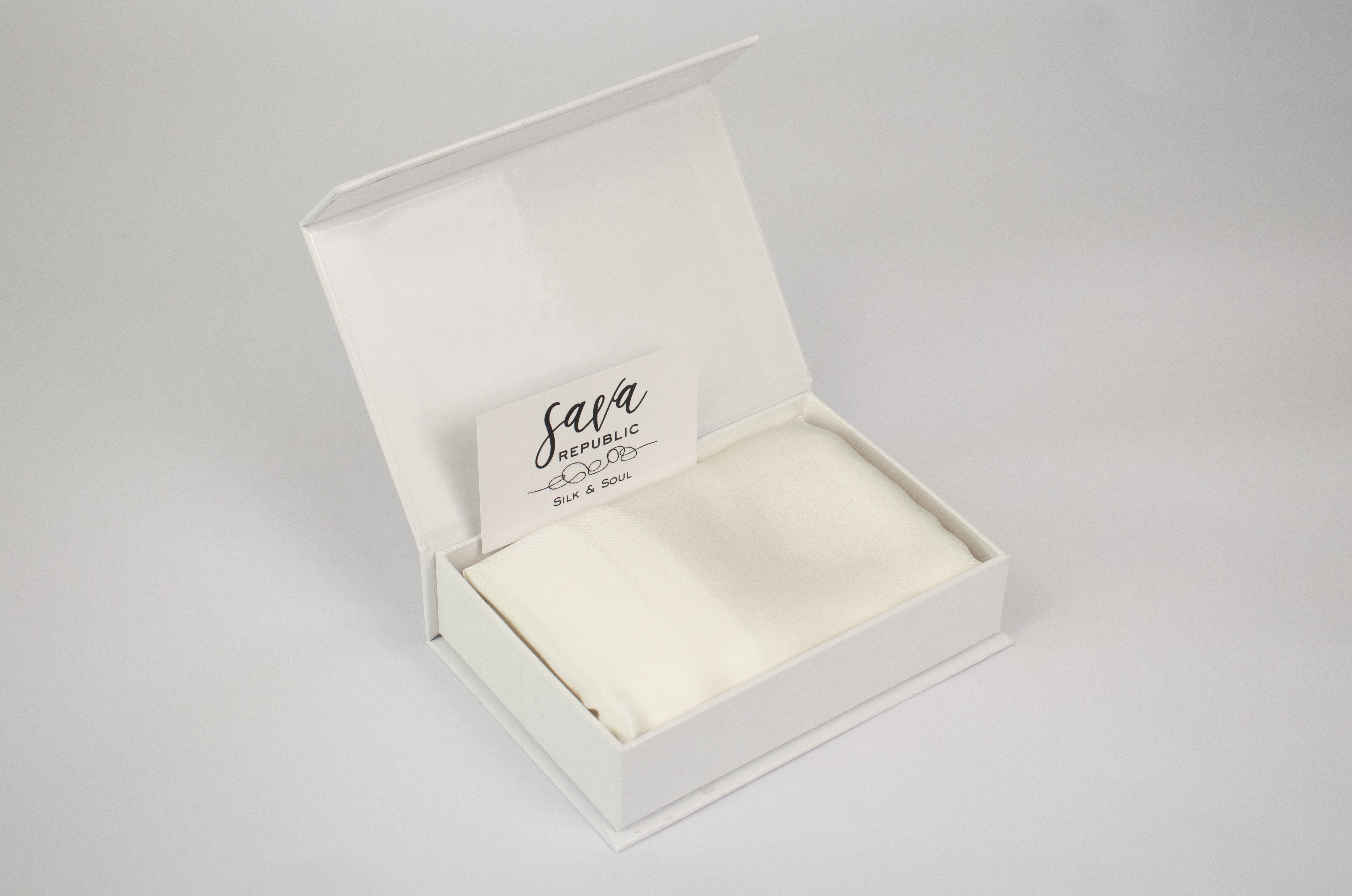 Silk Pillowcase Ivory