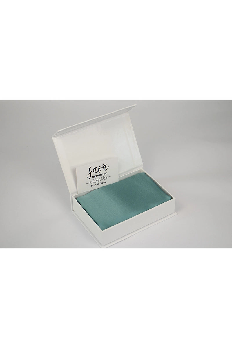 Silk Pillowcase Teal