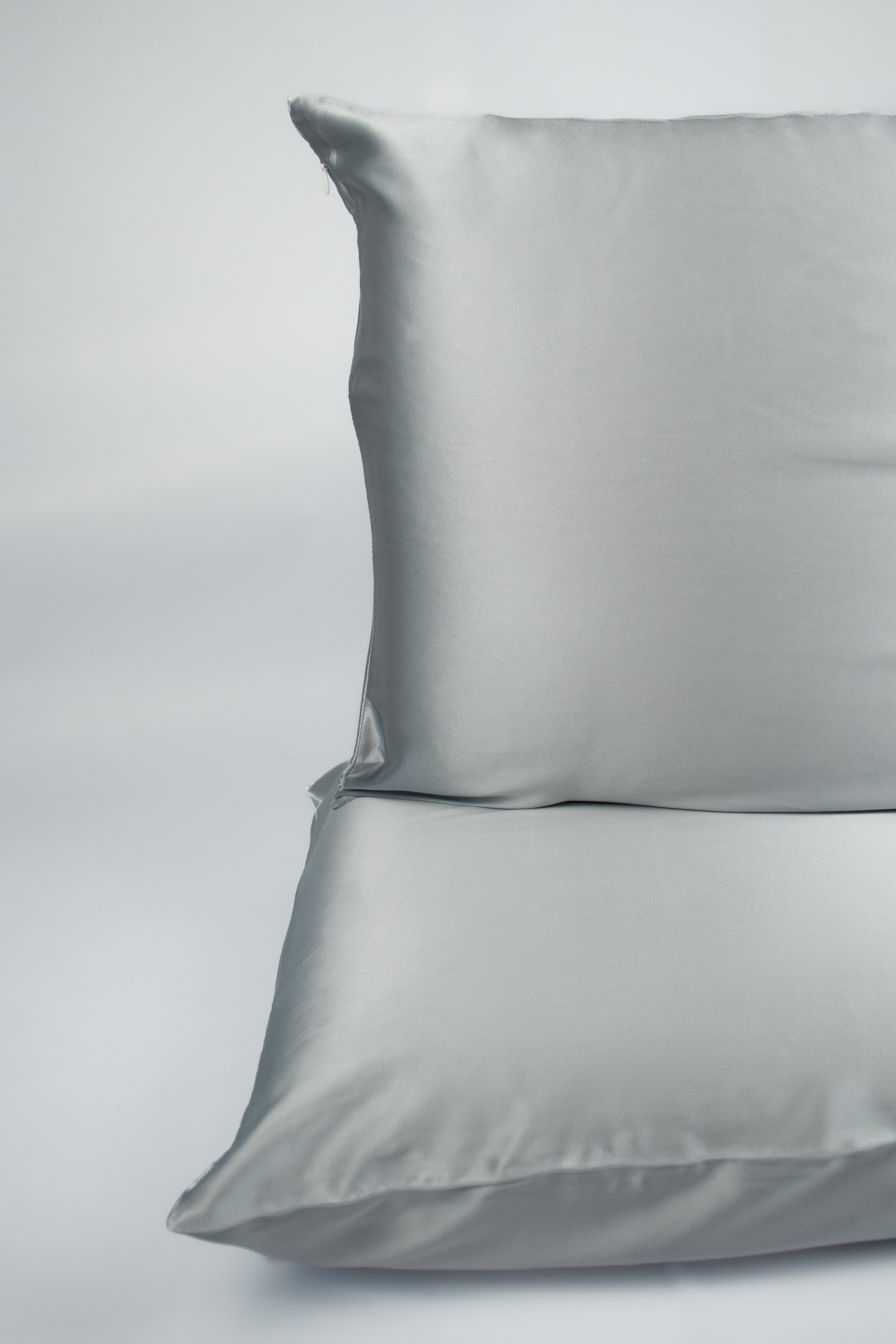 Silk Pillowcase Silver
