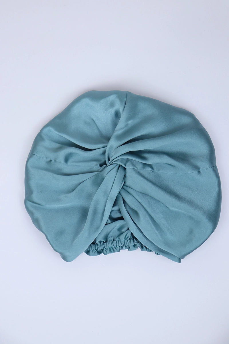 Silk Turban Teal