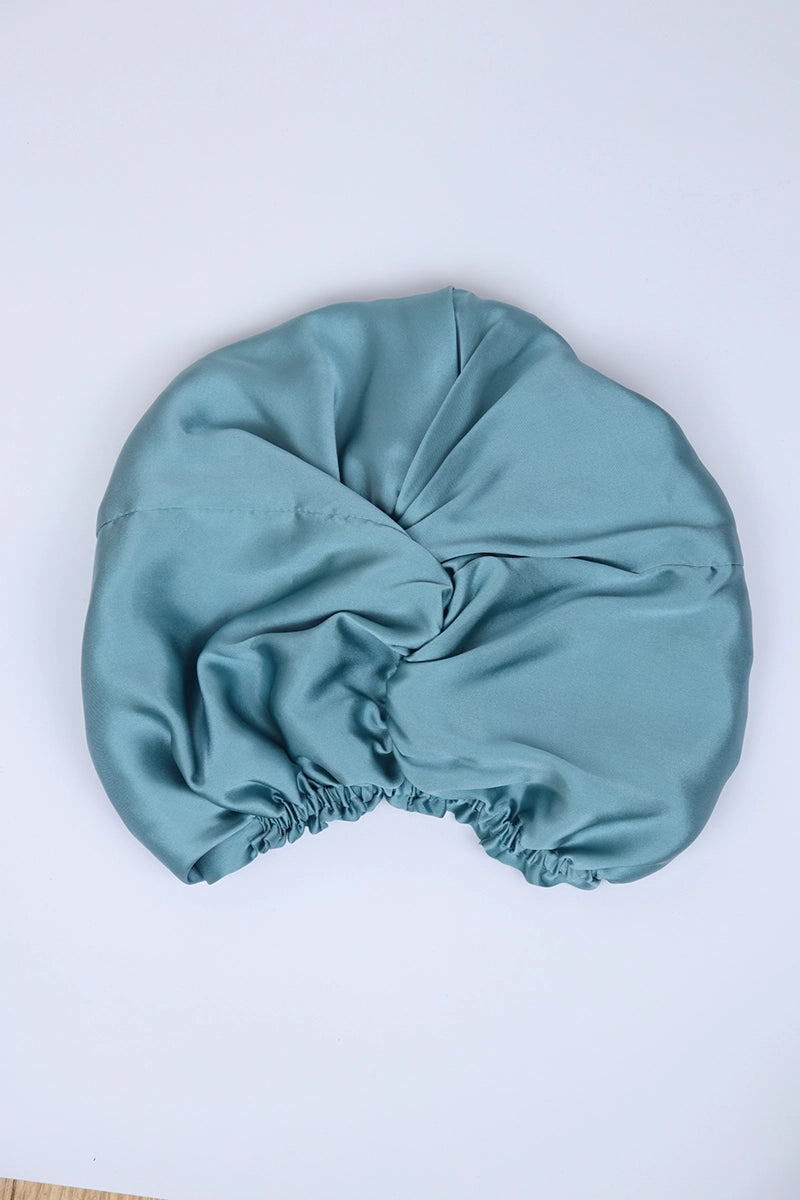 Silk Turban Teal