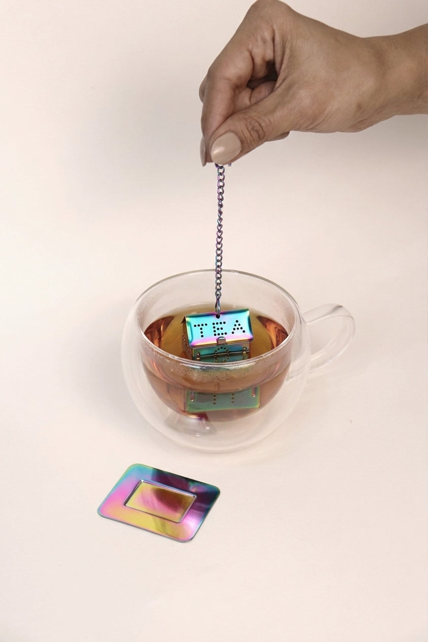 Stainless Steel House Tea Infuser Rainbow